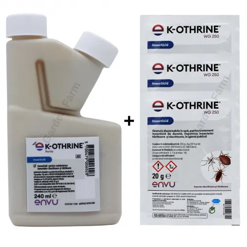 Cocktail Anti Capuse (1 x K-Othrine Partix + 3 x K-Othrine WG 250)